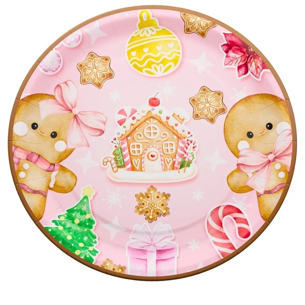 Gingerbread Party Plates and Napkin gingerbread party